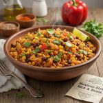 mexican inspired rice and beans